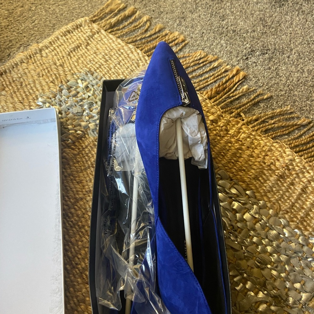 Nine West Blue Flats